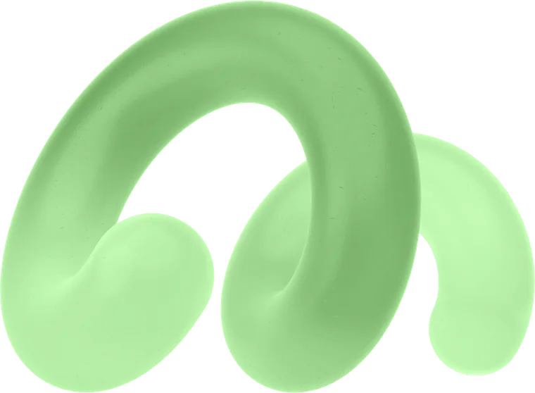 Decorative green line pattern