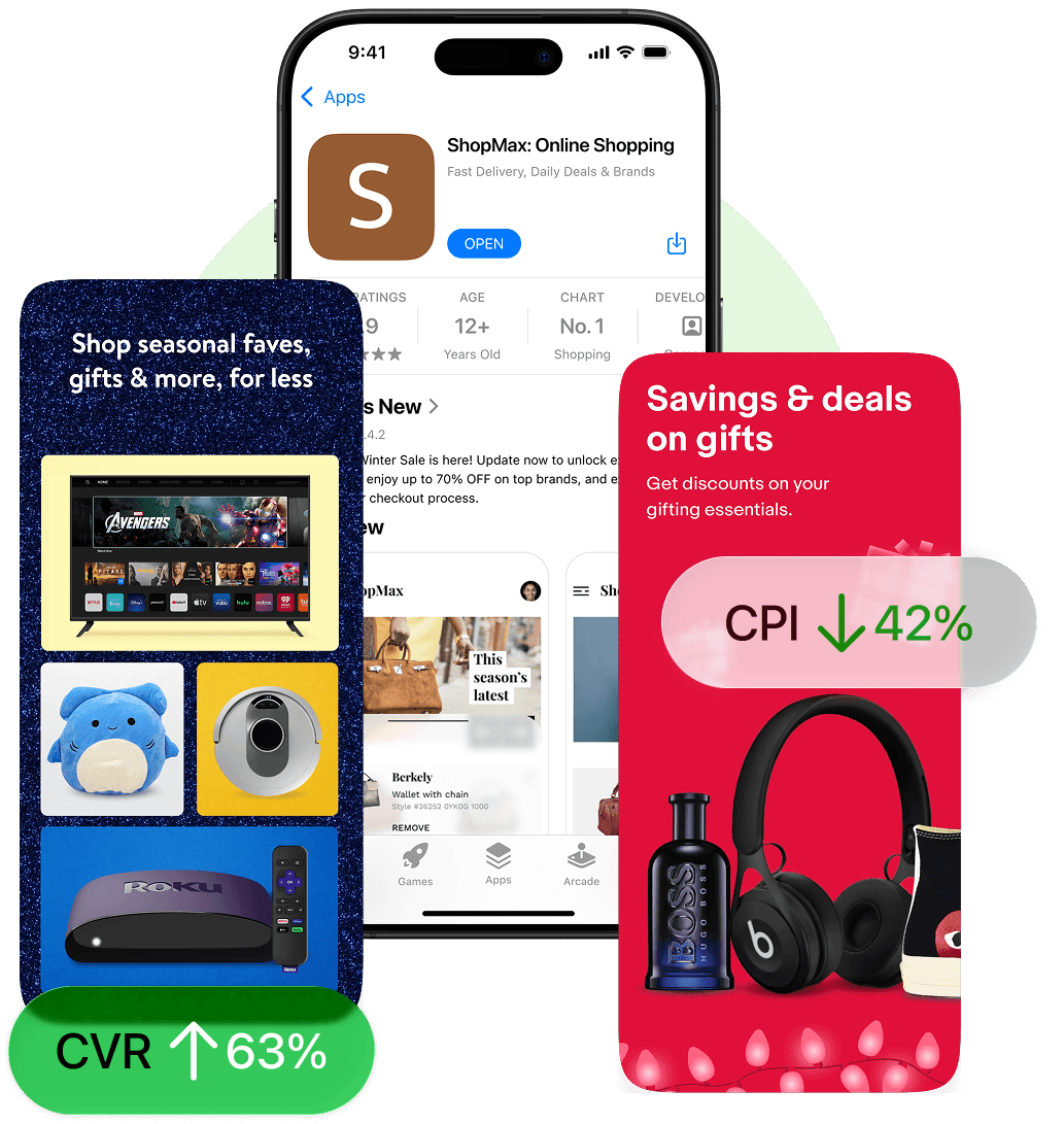 App Store growth creative showcase