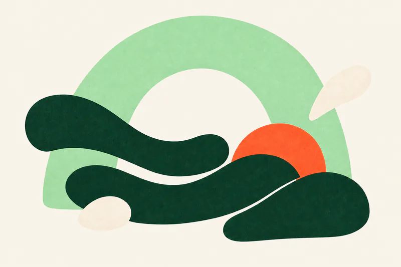 Abstract App Store Optimization growth illustration